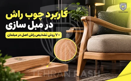 کاربرد چوب راش در مبل سازی چیست؟